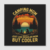 Camping mama net als een gewone mama (Voorkant)