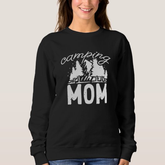 Camping mama trui (Voorkant)