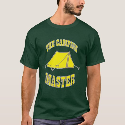Camping Master Tent T-shirt (Voorkant)