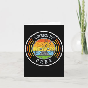 Camping Matchende T-Shirts Voor Familie Camper Avo Kaart