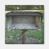 Camping Memories Campground Grill Magneet (Voorkant)