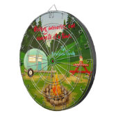 Camping Memories Dart Board Dartbord (Voorkant Rechts)