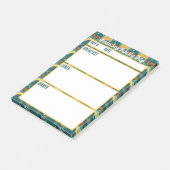 Camping Menu Maaltijdplanningstool Post-it® Notes (Schuin)