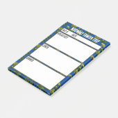 Camping Menu Maaltijdplanningstool Post-it® Notes (Schuin)