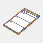 Camping Menu Maaltijdplanningstool Post-it® Notes (Schuin)