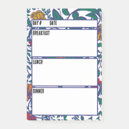 Camping Menu Maaltijdplanningstool Post-it® Notes