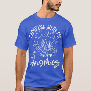 Camping met Mijn favoriete gnomen Adventure Camp L T-shirt