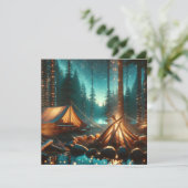 Camping met  verlichting (Staand voorkant)