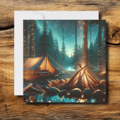 Camping met verlichting