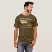 Camping Minnewaska State Park Reservereis T-shirt (Voorkant volledig)