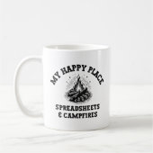 Camping Mode: Off The Grid - Grappig Accountant Gi Koffiemok (Links)