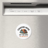 Camping Mode: Off The Grid - Grappig Accountant Gi Magneet (Insitu (Vaatwasser))