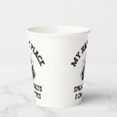 Camping Mode: Off The Grid - Grappig Accountant Gi Papieren Bekers (Links)