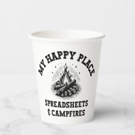 Camping Mode: Off The Grid - Grappig Accountant Gi Papieren Bekers