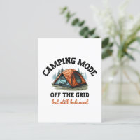 Camping Modus: Off The Grid - Grappig Accountant C