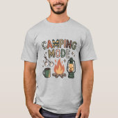 Camping Modus  T-shirt (Voorkant)