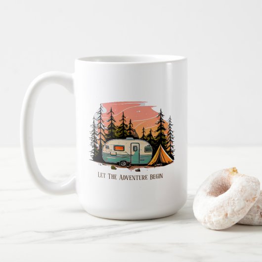 Camping Mok (Met donut)