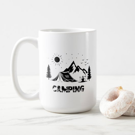 Camping Mok (Met donut)