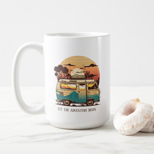 Camping mok (Met donut)