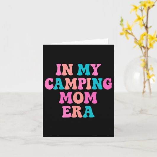 Camping Mom Accessoires - RV Camper Moederdag G Kaart (Gele Bloem)