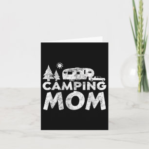 Camping Mom Shirt 5th Wheel Camper RV Vakantie Gif Kaart