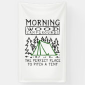 Camping - Morning Wood Campgrounds Spandoek (Verticaal)