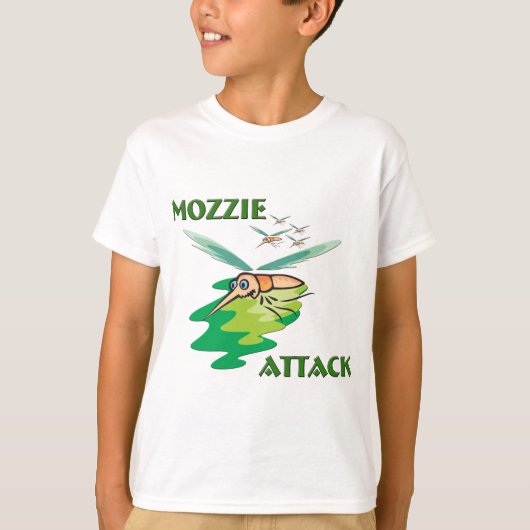 Camping Mozzie T-shirt (Voorkant)