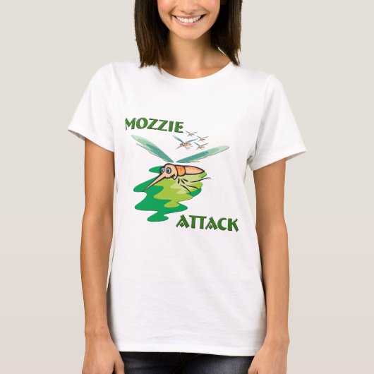 Camping Mozzie T-shirt (Voorkant)