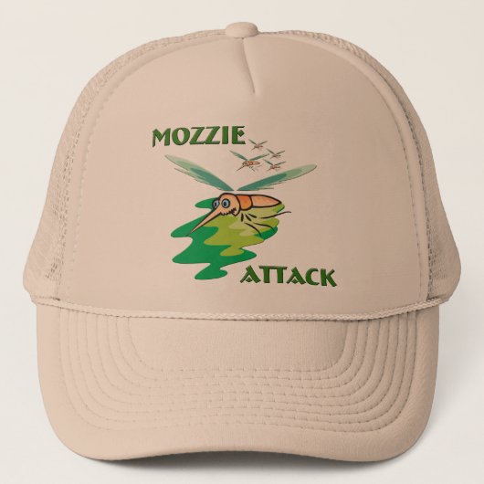 Camping Mozzie Trucker Pet (Voorkant)