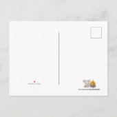 Camping muis toevoegen bericht schattig briefkaart (Achterkant)
