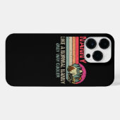 Camping Nanny als een normale nanny-oplossing iPhone Hoesje (Achterkant horizontaal)