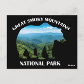 Camping National Park Beer Great Smoky Mountains Briefkaart (Achterkant)
