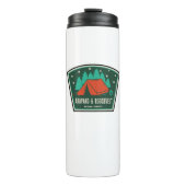 Camping nationale bossen Arapaho en Roosevelt Thermosbeker (Voorkant)