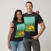 Camping Nature Vintage family T-shirt (Unisex)
