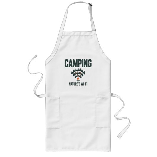 Camping Natures Wifi Lang Schort (Voorkant)