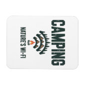 Camping Natures Wifi Magneet (Horizontaal)