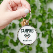 Camping Natures Wifi Sleutelhanger (Hand)