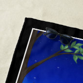 Camping Night Beach Towel Strandlaken (In situ)