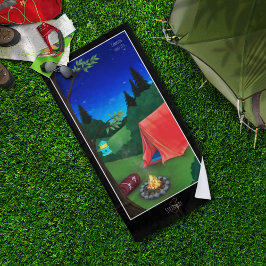 Camping Night Beach Towel Strandlaken