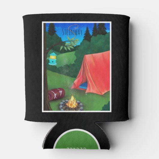 Camping Night Blikjeskoeler (Achterkant)