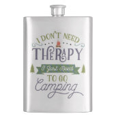 Camping Not Therapy Flacon (Voorkant)