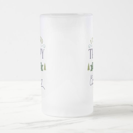 Camping Not Therapy Matglas Bierpul (Center)