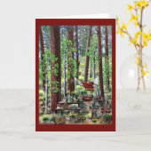 Camping Note Kaart (Gele Bloem)