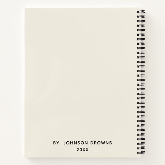 camping Notebook Notitieboek (Achterkant)