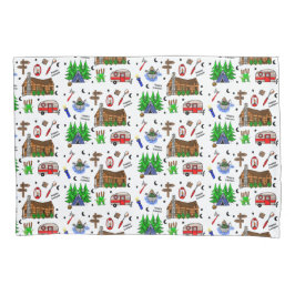 Camping of Midwest Threaded Happy Camper Kussensloop