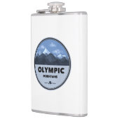 Camping Olympisch gebergte in Washington Heupfles (Links)