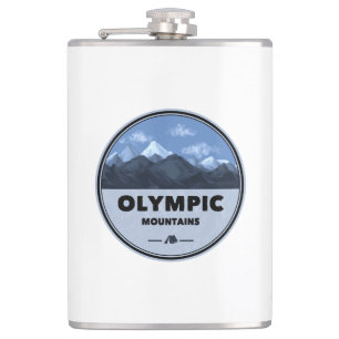 Camping Olympisch gebergte in Washington Heupfles