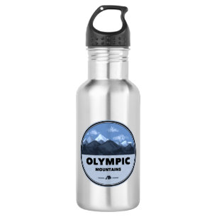 Camping Olympisch gebergte in Washington Waterfles