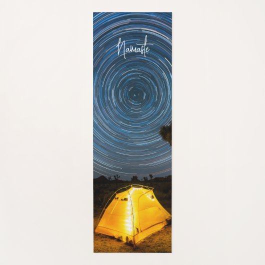 Camping onder de sterren yogamat (Voorkant)