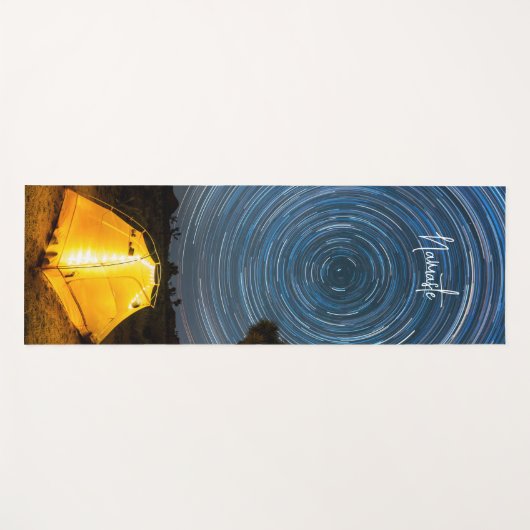 Camping onder de sterren yogamat (Voorkant (horizontaal))